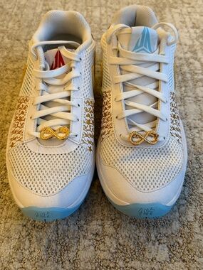 Ja Morant Nike Athletic Shoes with Gold Infinity Accent